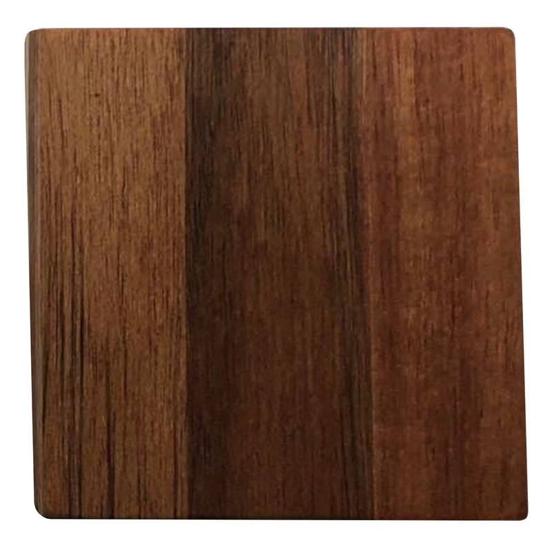 REGENT ACACIA WOOD COASTERS SQUARE 4 PIECE SET, (100X100X8MM)