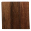 REGENT ACACIA WOOD COASTERS SQUARE 4 PIECE SET, (100X100X8MM)