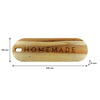 REGENT ACACIA WOOD SERVING BOARD OVAL ENGRAVED HOMEMADE, (540X180X15MM)