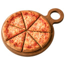 REGENT ACACIA WOOD ROUND SERVING BOARD WITH RING HANDLE, 440X320MM DIA