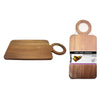 REGENT ACACIA WOOD RECTANGULAR SERVING BOARD WITH RING HANDLE, 440X200MM