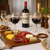 REGENT ACACIA WOOD RECTANGULAR SERVING BOARD WITH RING HANDLE, 440X200MM