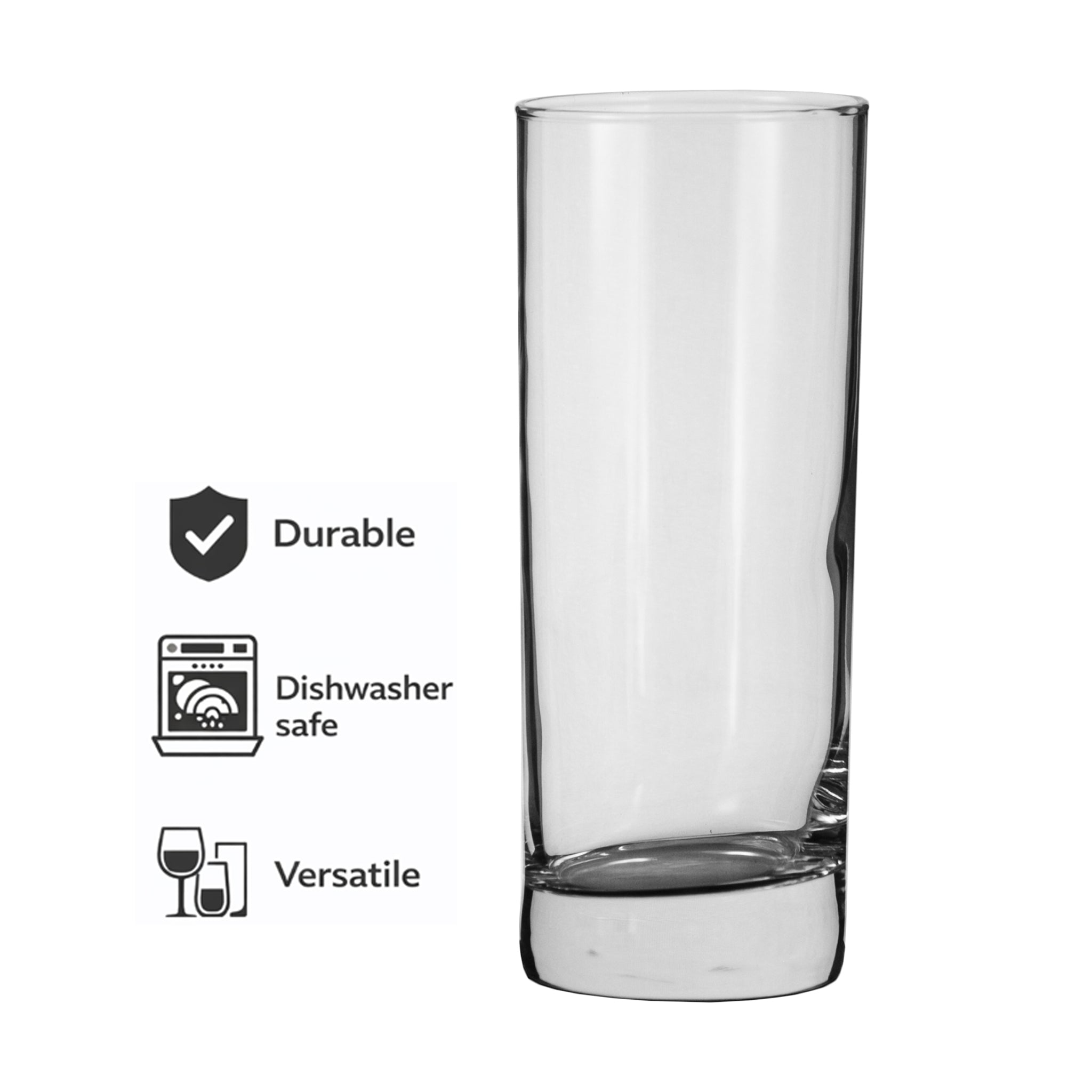 REGENT GREY PLASTIC CRATE WITH ZOMBIE TUMBLERS 24PK, 330ML