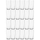 REGENT GREY PLASTIC CRATE WITH WILLY TUMBLERS, 24'S (380ML)