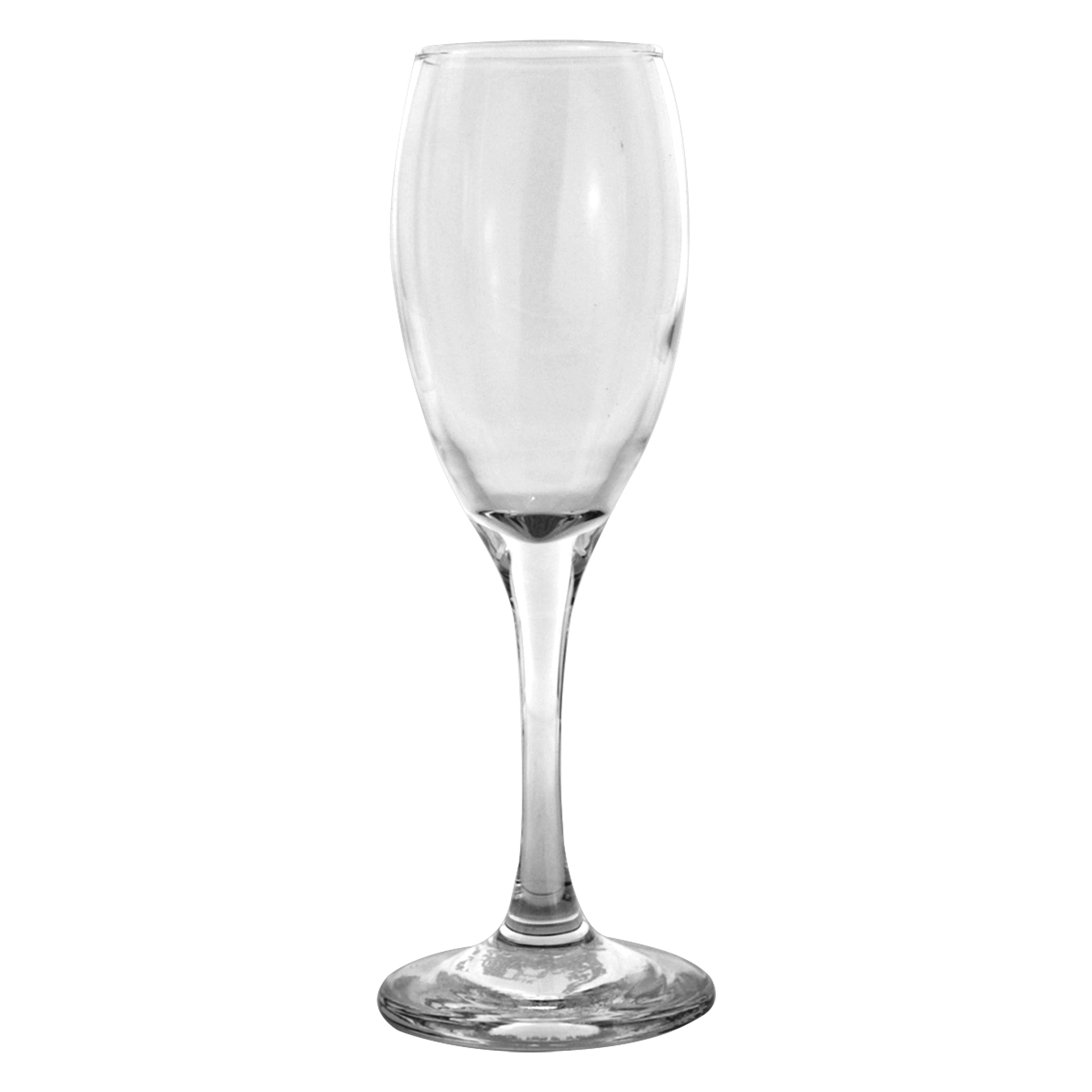 REGENT GREY PLASTIC CRATE WITH CHAMPAGNE FLUTE 24PK, 175ML