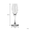 REGENT GREY PLASTIC CRATE WITH CHAMPAGNE FLUTE 24PK, 175ML