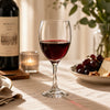 REGENT GREY PLASTIC CRATE WITH WINE GLASSES 24PK, 250ML
