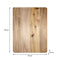 REGENT ACACIA CUTTING & SERVING BOARD, (460X330X20MM)
