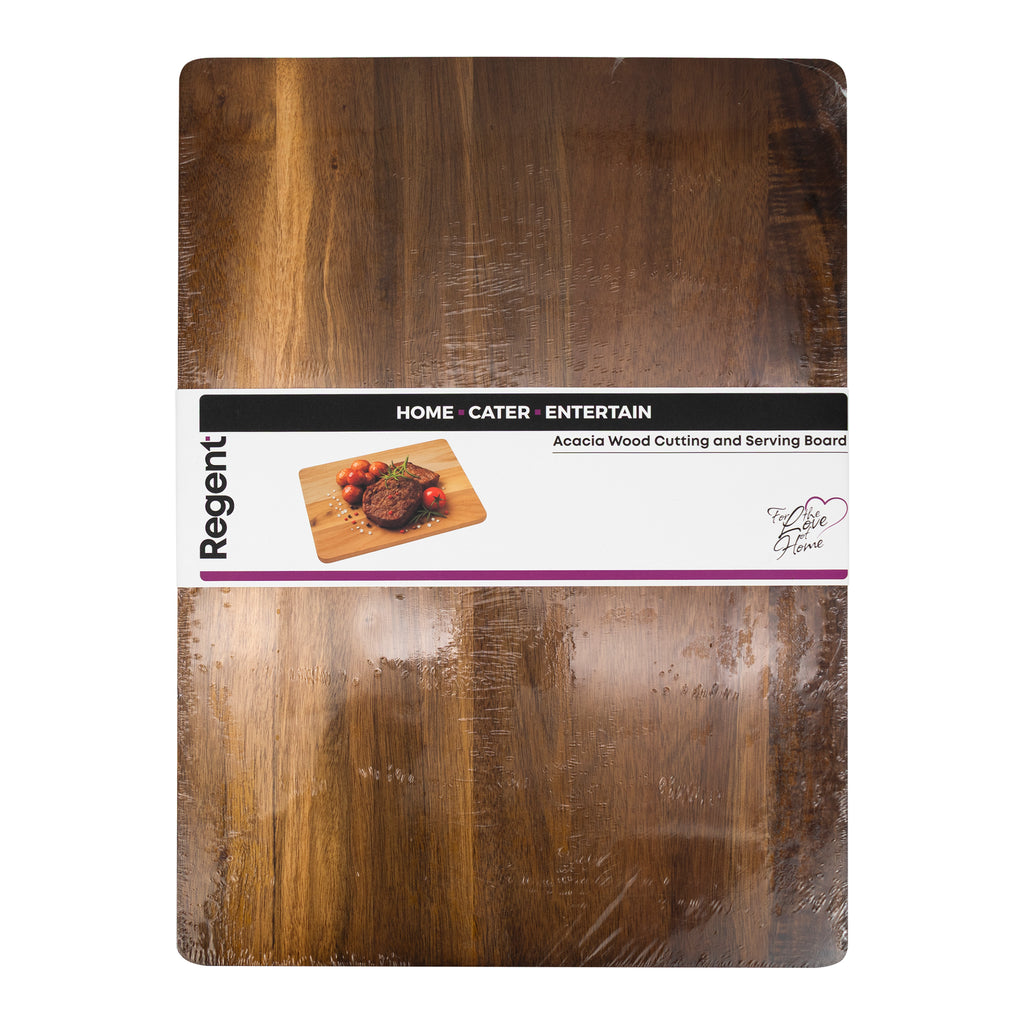 REGENT ACACIA CUTTING & SERVING BOARD, 460X330MM