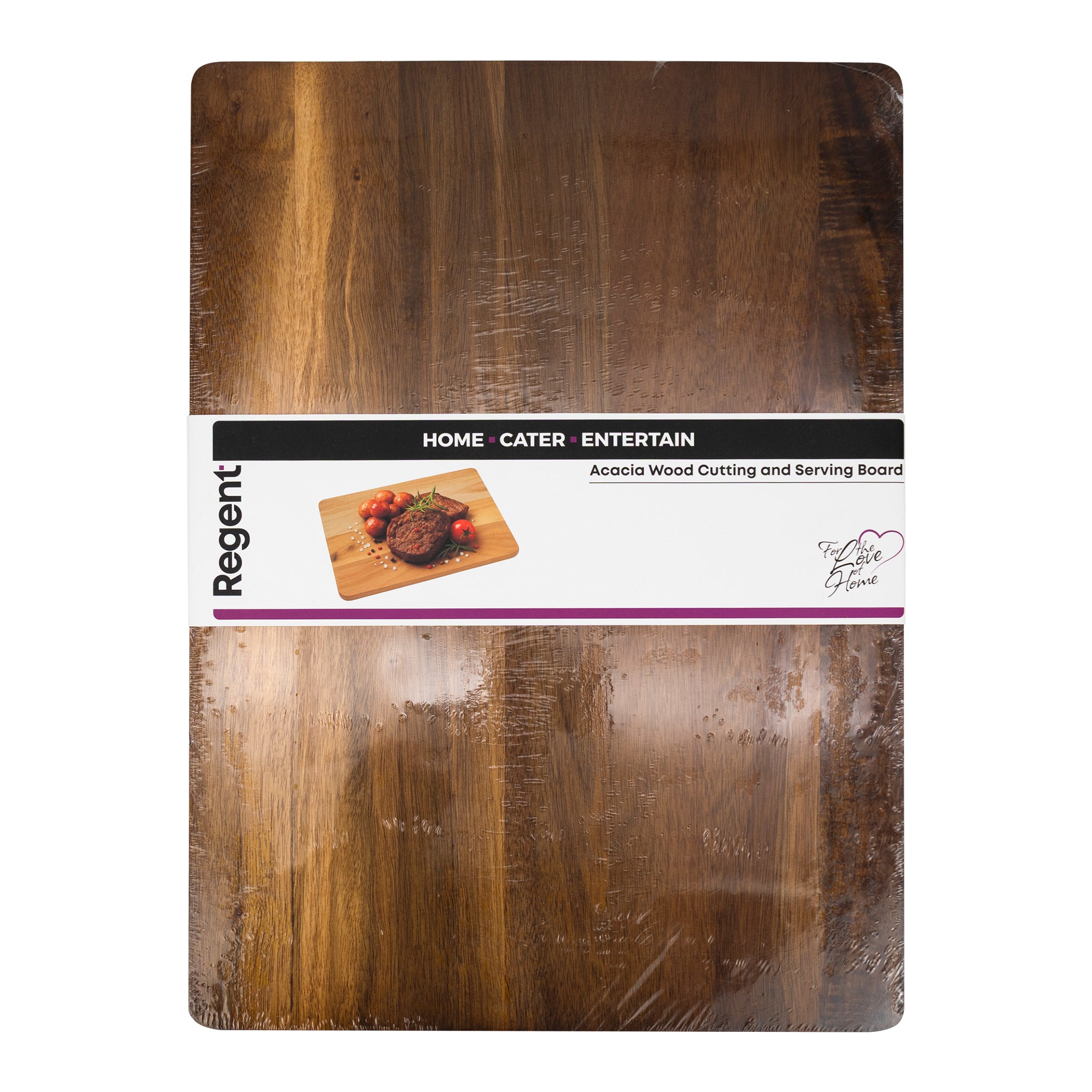 REGENT ACACIA CUTTING & SERVING BOARD, 460X330MM