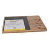 REGENT BAMBOO CHEESE AND SLATE BOARD WITH 3 CHEESE TOOLS 5PC SET, 360X240MM