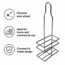 REGENT CHROME WIRE STAND FOR 250ML OIL & VINEGAR BOTTLES