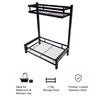 STORAGE RACK KITCHEN COUNTER BLACK, 320X195X400MM