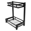 STORAGE RACK KITCHEN COUNTER BLACK, 320X195X400MM