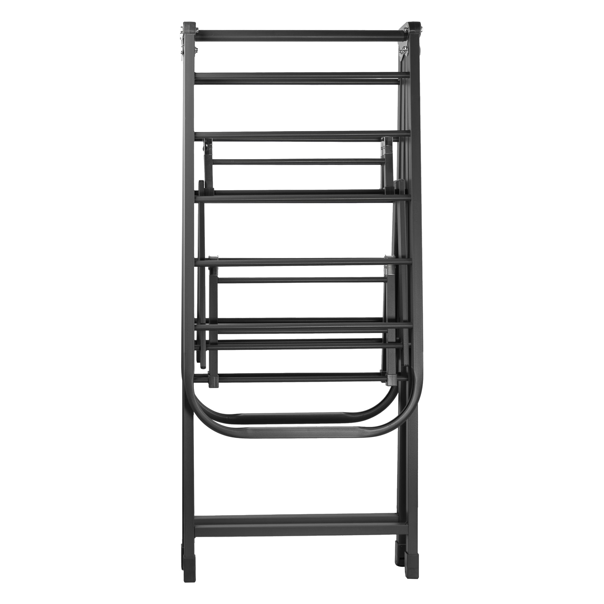 CLOTHES DRYING RACK 3 LAYER FOLDABLE GREY, 1600X450MM