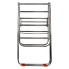 CLOTHES DRYING RACK 2 LAYER FOLDABLE STAINLESS STEEL, 1500X585MM