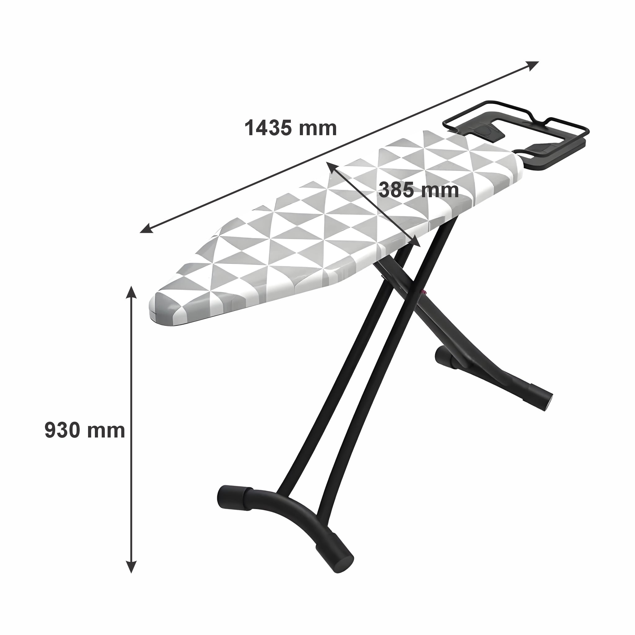 REGENT IRONING BOARD LARGE, 1400X380X920MM