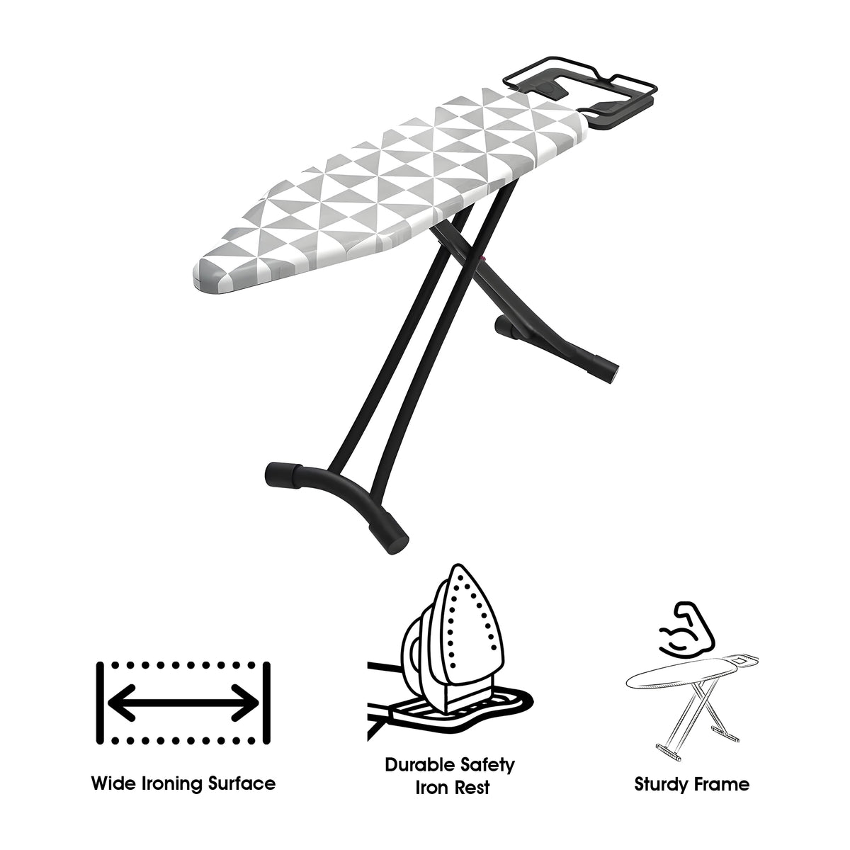 REGENT IRONING BOARD LARGE, 1400X380X920MM