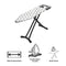 REGENT IRONING BOARD MEDIUM, 1300X330X850MM