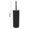 BATHROOM ASST. BLACK/GREY 6PCE PLASTIC SET
