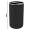 BATHROOM ASST. BLACK/GREY 6PCE PLASTIC SET
