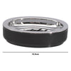 BATHROOM SET BLACK PLASTIC 6PC