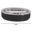 BATHROOM ASST. BLACK/GREY 6PCE PLASTIC SET