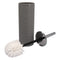 BATHROOM ASST. BLACK/GREY 6PCE PLASTIC SET