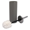 BATHROOM ASST. BLACK/GREY 6PCE PLASTIC SET