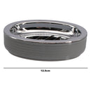 BATHROOM ASST. BLACK/GREY 6PCE PLASTIC SET