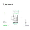 LAV HORECA ARCHIE MUG 260ML