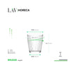 LAV HORECA BRUGGE SOFT DRINK 340ML