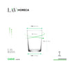 LAV HORECA CADIZ LONG DRINK (TEMPERED) 510ML