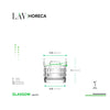 LAV HORECA GLASGOW WHISKEY 325ML