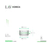 LAV HORECA RAVENNA SHORT TUMBLER 240ML