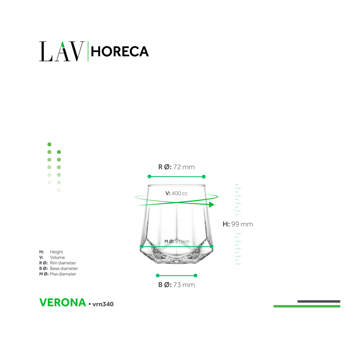 LAV HORECA VERONA WHISKEY 400ML