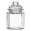 REGENT MINI GLASS CANISTERS ASSORTED DESIGNS 4PK, 300ML