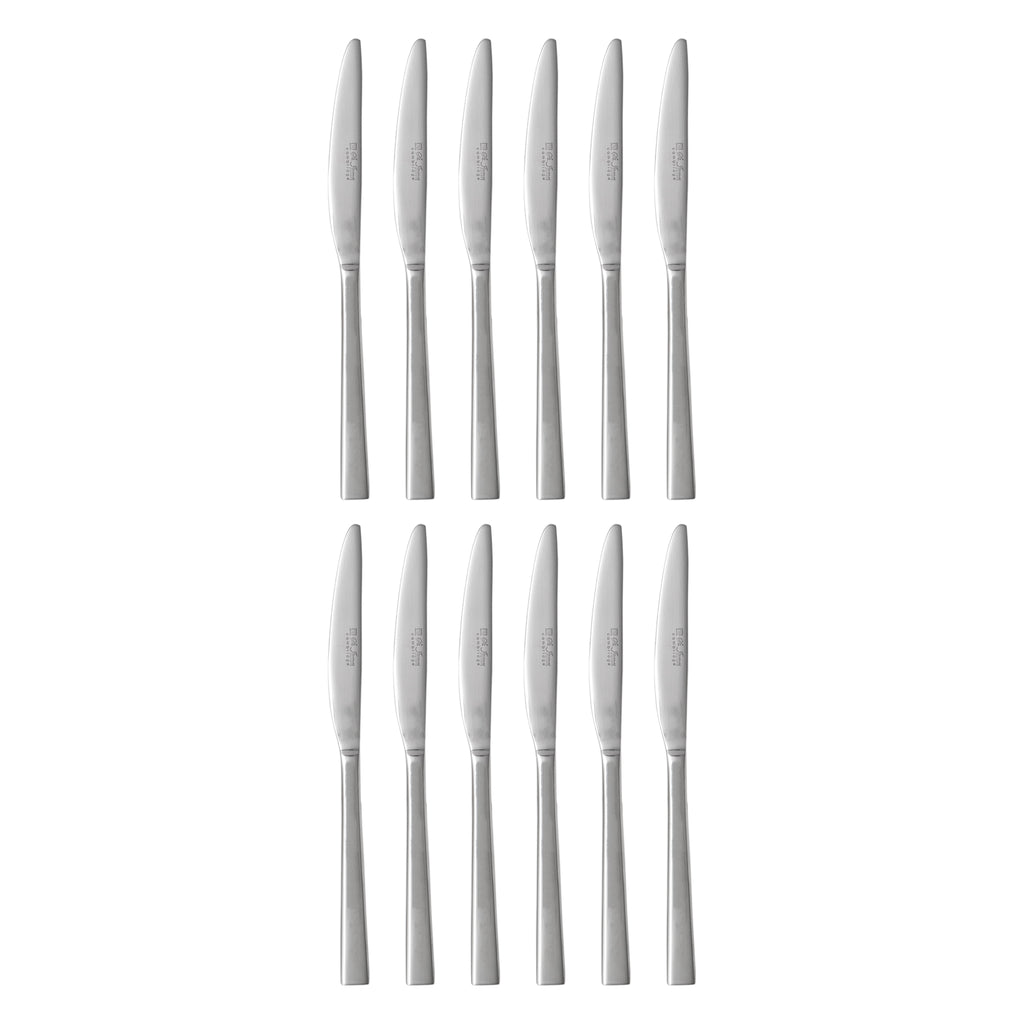 ST. JAMES CUTLERY CAMBRIDGE 18/10 DESSERT KNIFE, 12PK