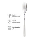 ST. JAMES CUTLERY CAMBRIDGE 18/10 DESSERT FORK, 12PK