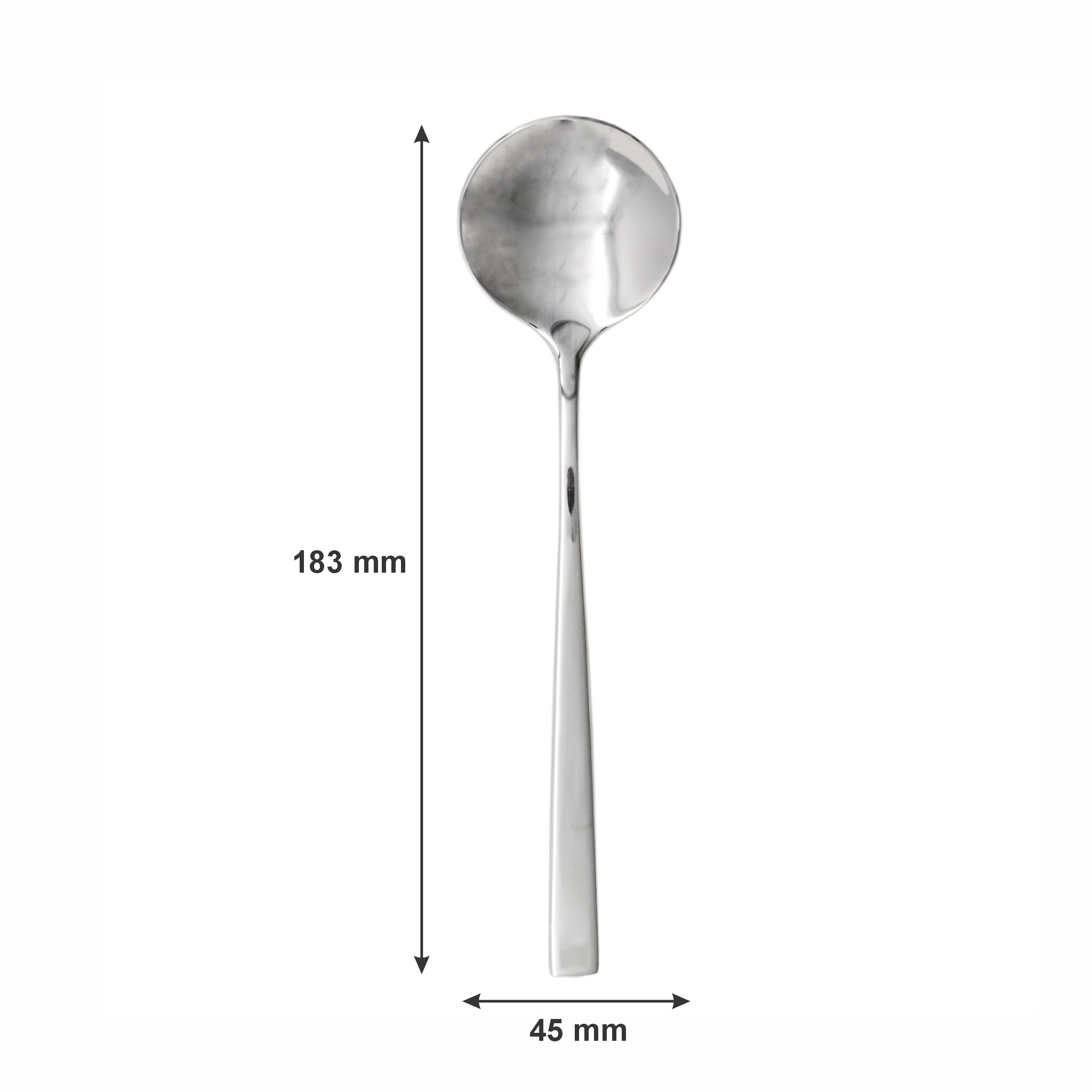 ST. JAMES CUTLERY CAMBRIDGE 18/10 SOUP SPOON, 12PK