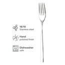 ST. JAMES CUTLERY CAMBRIDGE 18/10 FISH FORK 12PK