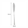 ST. JAMES CUTLERY CAMBRIDGE 18/10 FISH KNIFE, 12PK