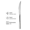 ST. JAMES CUTLERY CAMBRIDGE 18/10 STEAK KNIFE 12PK