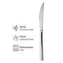 ST. JAMES CUTLERY CAMBRIDGE 18/10 STEAK KNIFE 12PK