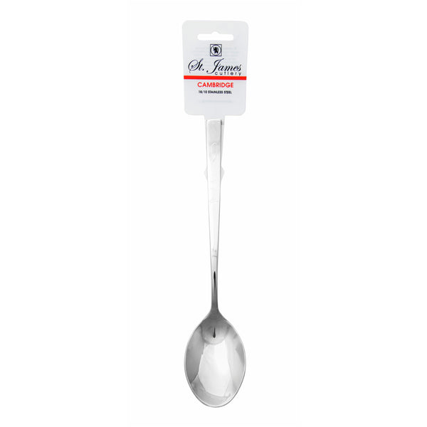 ST. JAMES CUTLERY CAMBRIDGE 18/10 TABLE SERVING SPOON 2PC HANG PACK