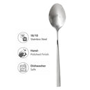 ST. JAMES CUTLERY CAMBRIDGE 18/10 TABLE SERVING SPOON 2PK HANG CARD