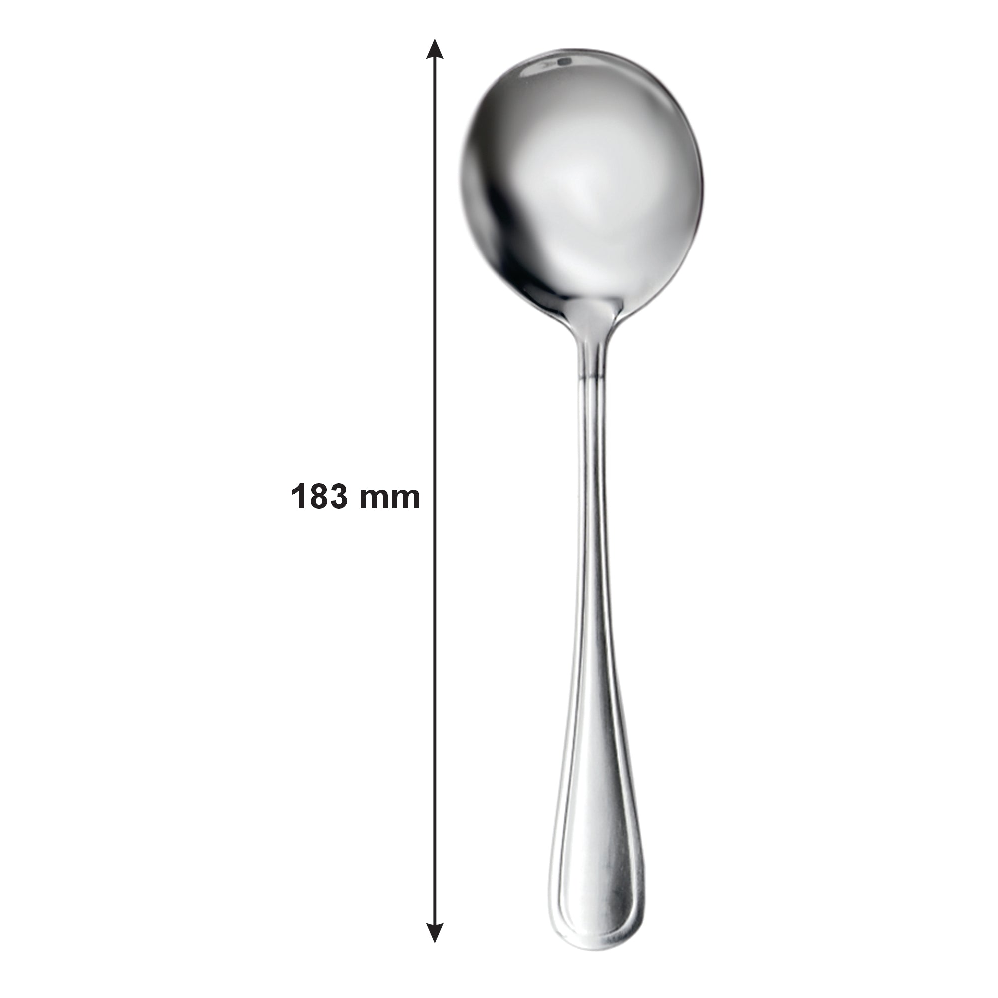 ST. JAMES CUTLERY BRISTOL (880) SOUP SPOON 12PK