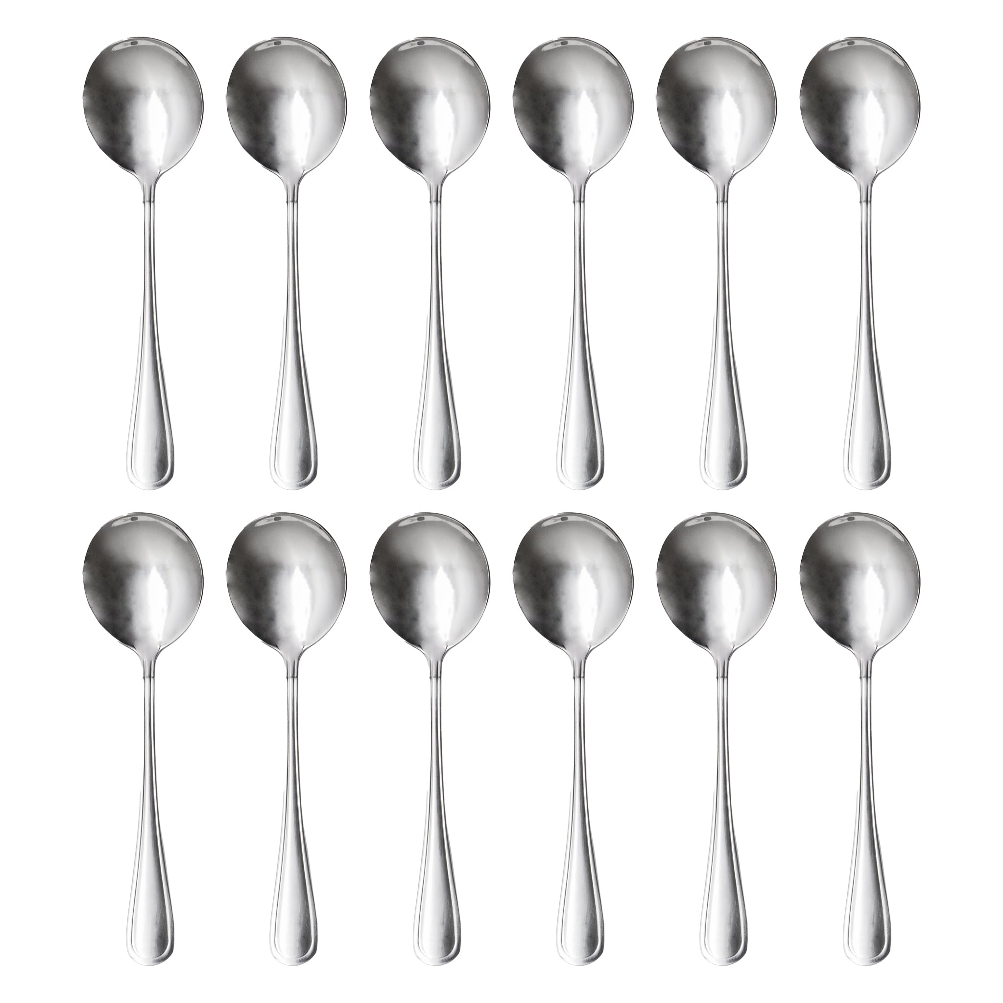 ST. JAMES CUTLERY BRISTOL (880) SOUP SPOON 12PK