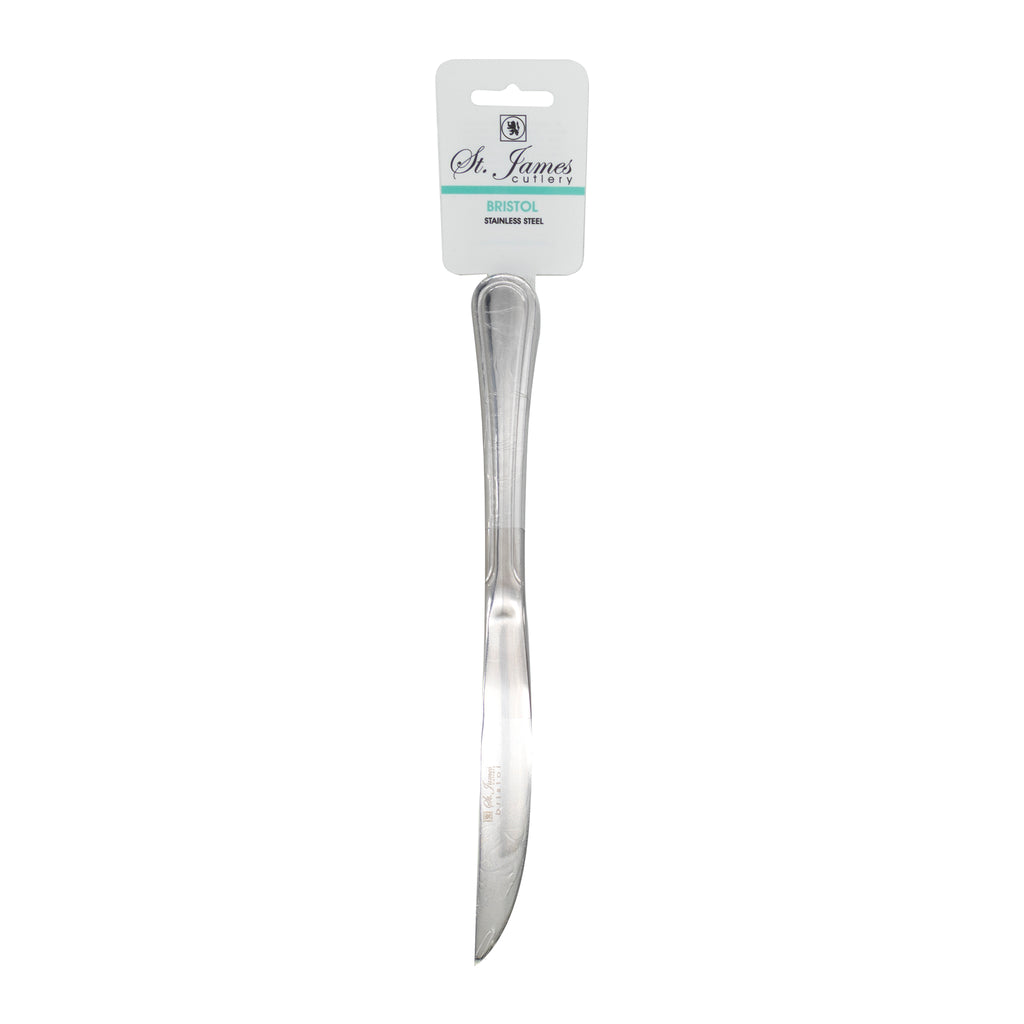 ST. JAMES CUTLERY BRISTOL (880) STEAK KNIFE 2PK HANG CARD
