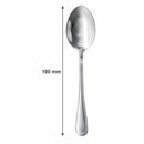 ST. JAMES CUTLERY BRISTOL (880) DESSERT SPOON 4PK HANG CARD